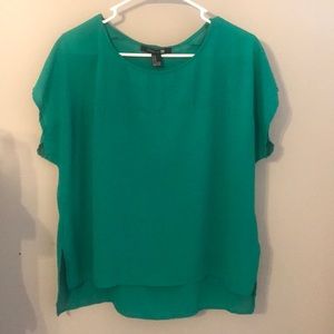 Forever 21 Green Blouse